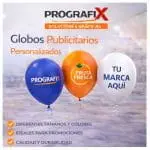 Globos promocionales personalizados para campañas y eventos.