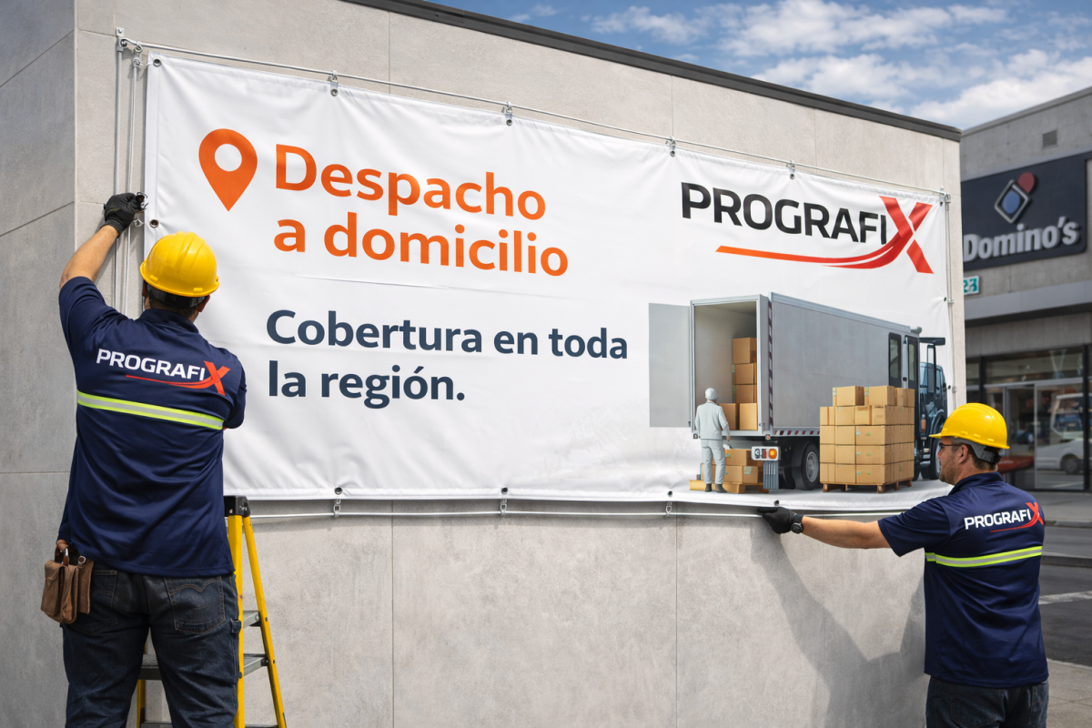 Lienzo PVC publicitario Chile