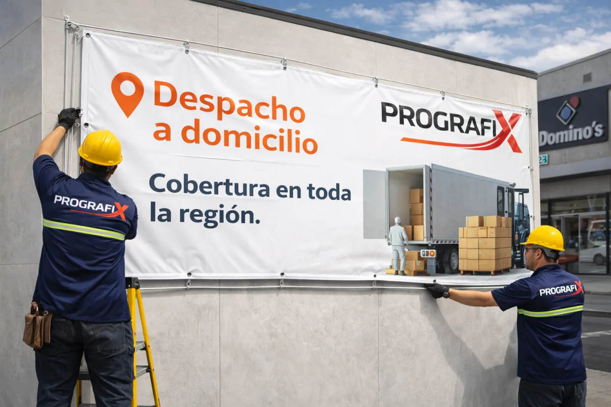 Lienzo PVC publicitario Chile