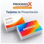 Tarjetas de presentación personalizadas impresas por Prografix en Concepción.