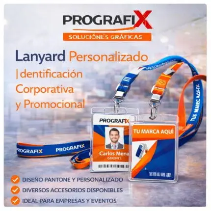 Lanyards personalizados para empresas.